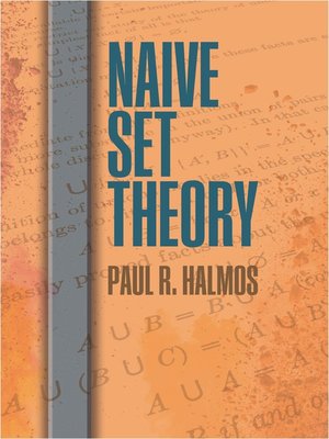 cover image of Naive Set Theory